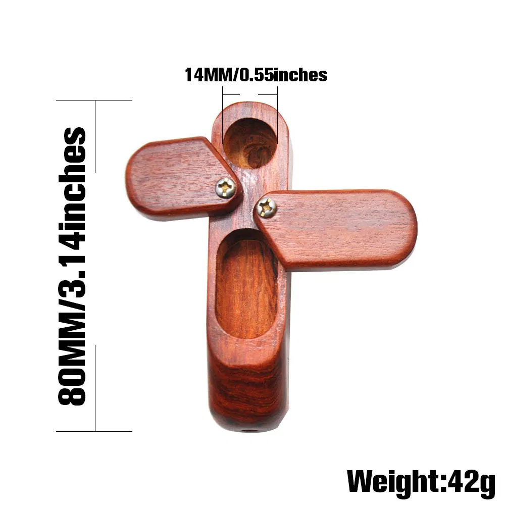 High Quality Wooden Tobacco Pipe Smoking Pipe for Extended Smoking Time