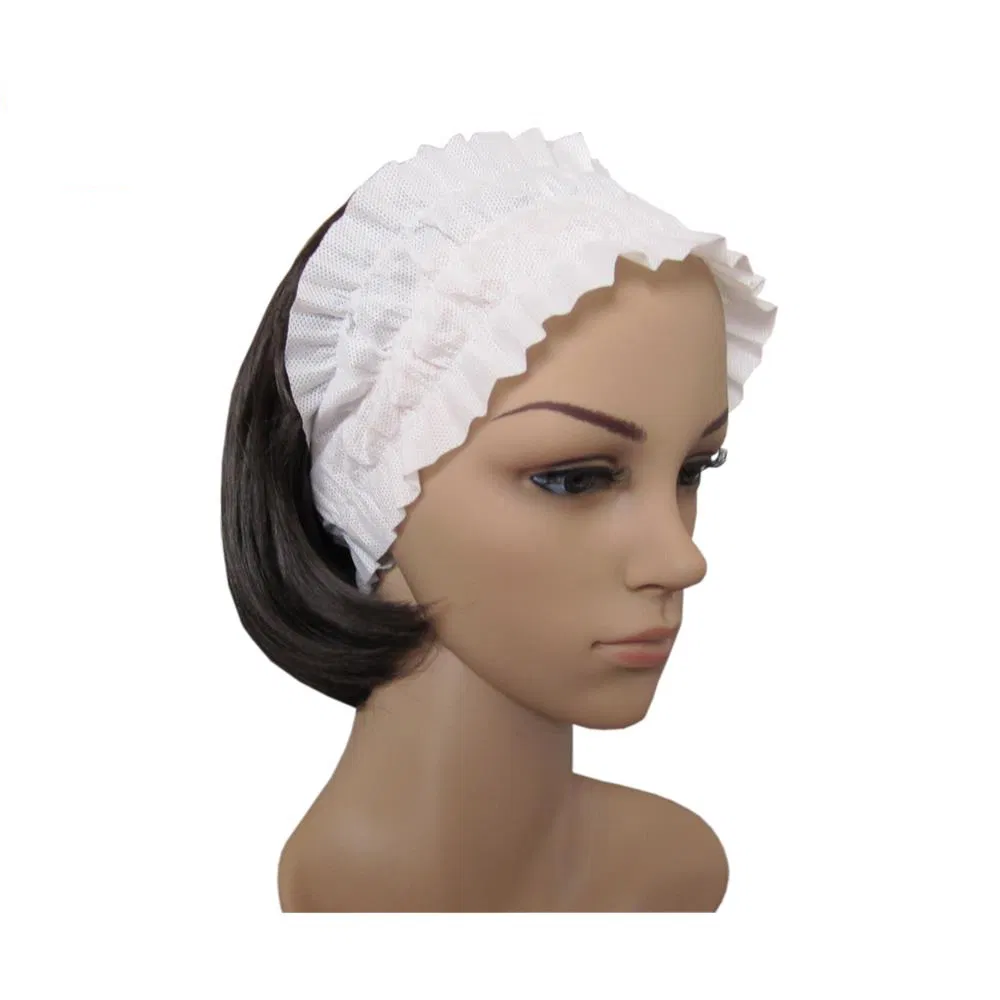 Disposable Nonwoven Fashion Pleated Hair Band Head Band Ce Approved