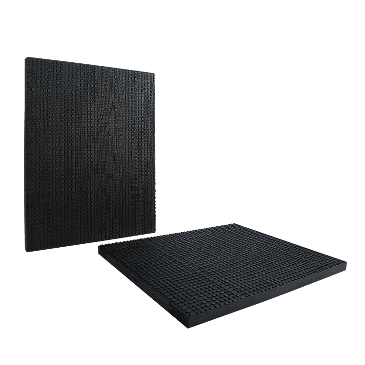 Popular Check 3D Solid Wood Panel for Exterior Ceiling Decoration Texture Panels