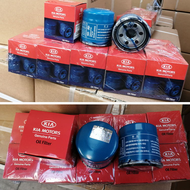 Automotive Oil, Air, Fuel, Cabin Filter Set for KIA Hyundai