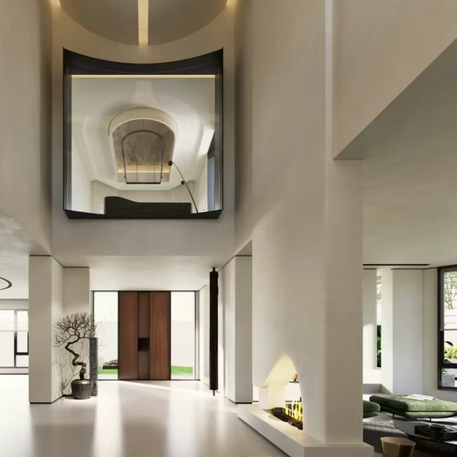 Modern Light Steel Prefab Villa with 4 Spacious Bedrooms