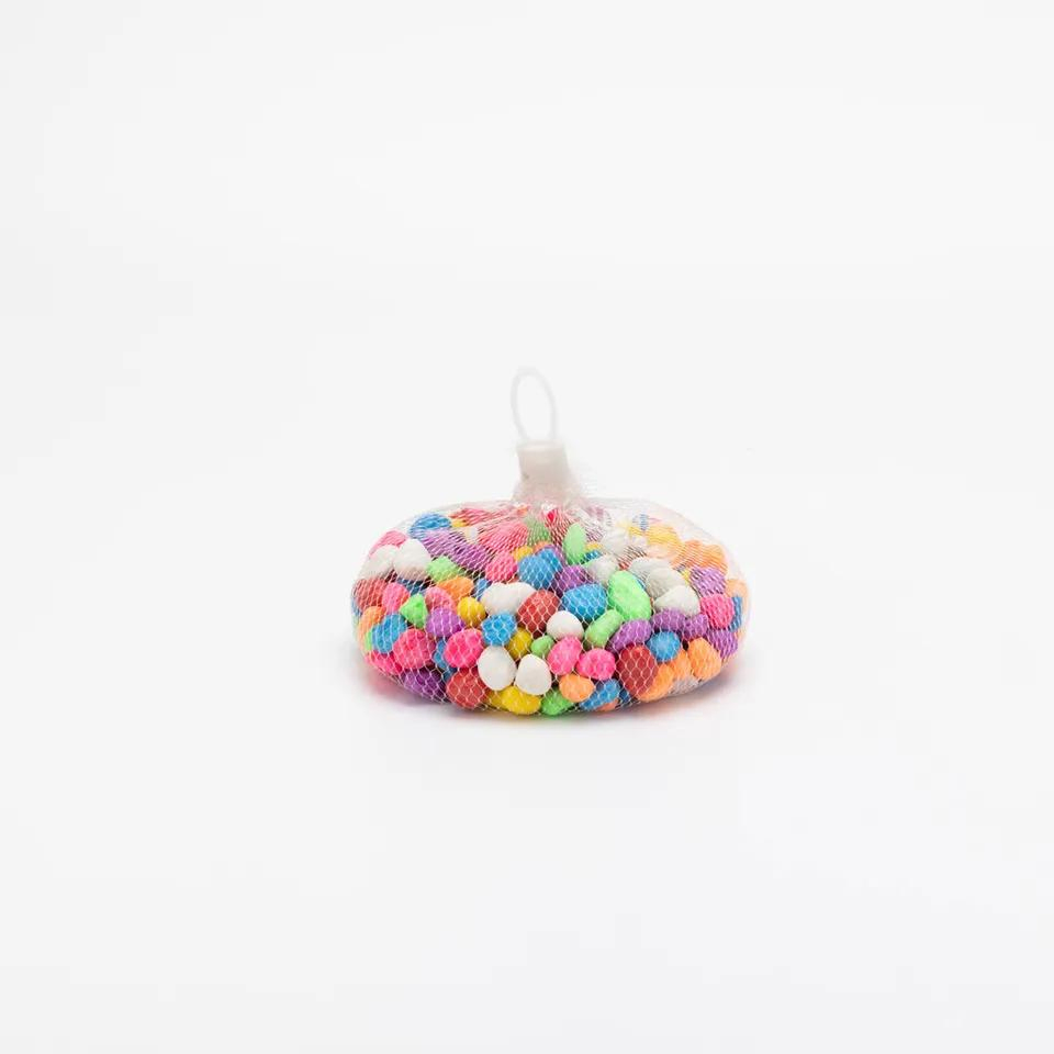 Aquarium Coated Rainbow Pebble Stain Colored Gravel
