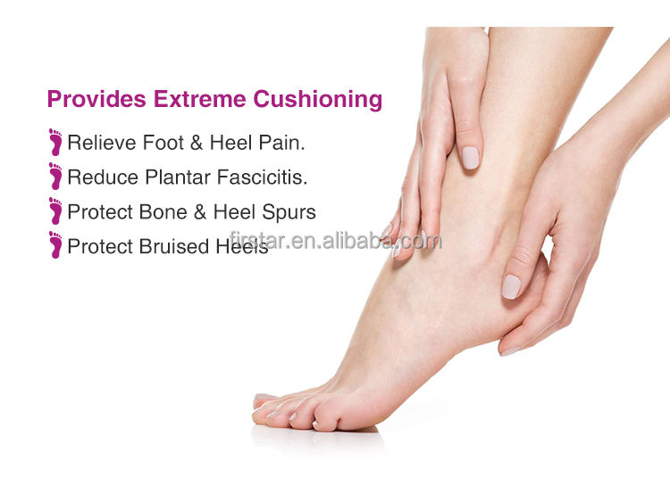 Women Footcare Products Heel Protectors Pads Cushion Pain Moisturizing Gel Heel Socks