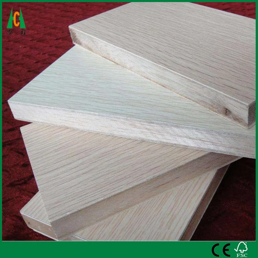 Melamine WBP Glue Plywood Laminated Wood Board Blockboard