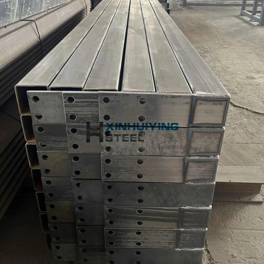 Fabricated Steel Post Square Tube for Heavy Duty Support Customizable Sizes