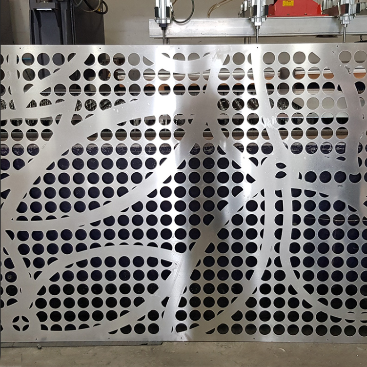 Decorative Perforated Metal Screen Decorative Laser Cutting Aluminum Sheet Metal for Wall Panels Decoration
