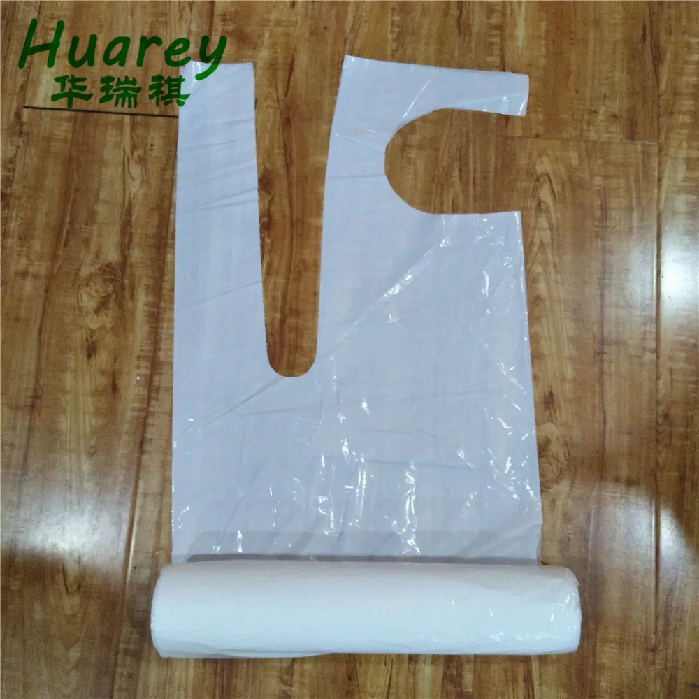 Wholesale Clear Transparent Restaurant Kitchen Chef Poly PE LDPE Disposable Plastic Apron