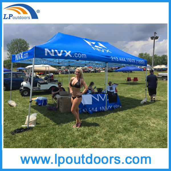 10X20'hexagonal Steel Frame Outdoor Folding Beach Gazebo Tent for Events