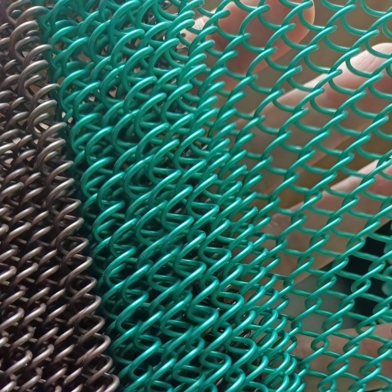 Golden Metal Mesh Curtain with Fluorocarbon Coating for Luxury Hotel Lobby Wall Cladding & Ceiling Decoration