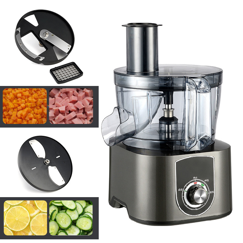 5 in 1 Electric Multifunctional Vegetable Chopper, Cutter Slicer Dicer Machine for Onion Potato Commercial Food Processor