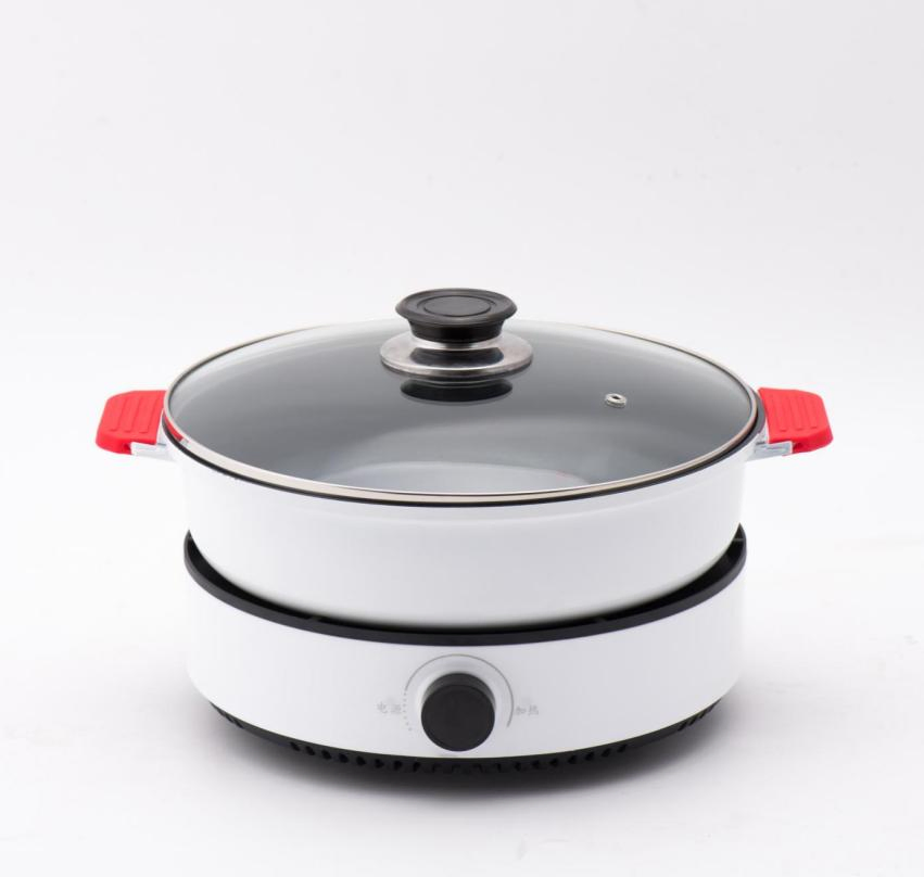 330W 6.5L Slow Cooker with Glid Glass for Homeuse