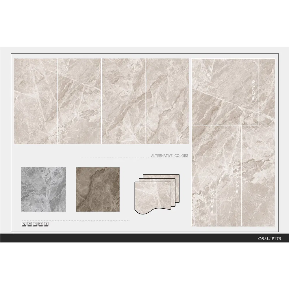 750*1500 mm Villa Interior Wall Tile Floor Tile for Decoration