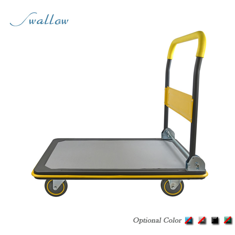 300kg Hand Truck Trolley High Quality Iron Foldable Platform Swallow
