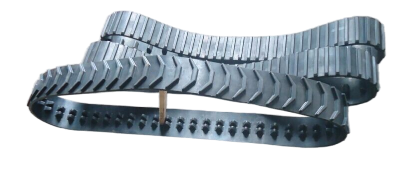 Durable V Shape Rubber Track/ Rubber Crawler for Robots - Grt-124 Model