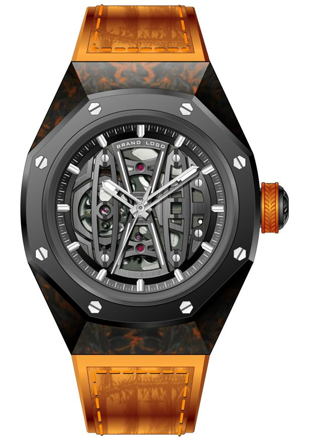 Watch Factory OEM Waterproof Custom Logo Automatic Men Mechanical Wristwatch