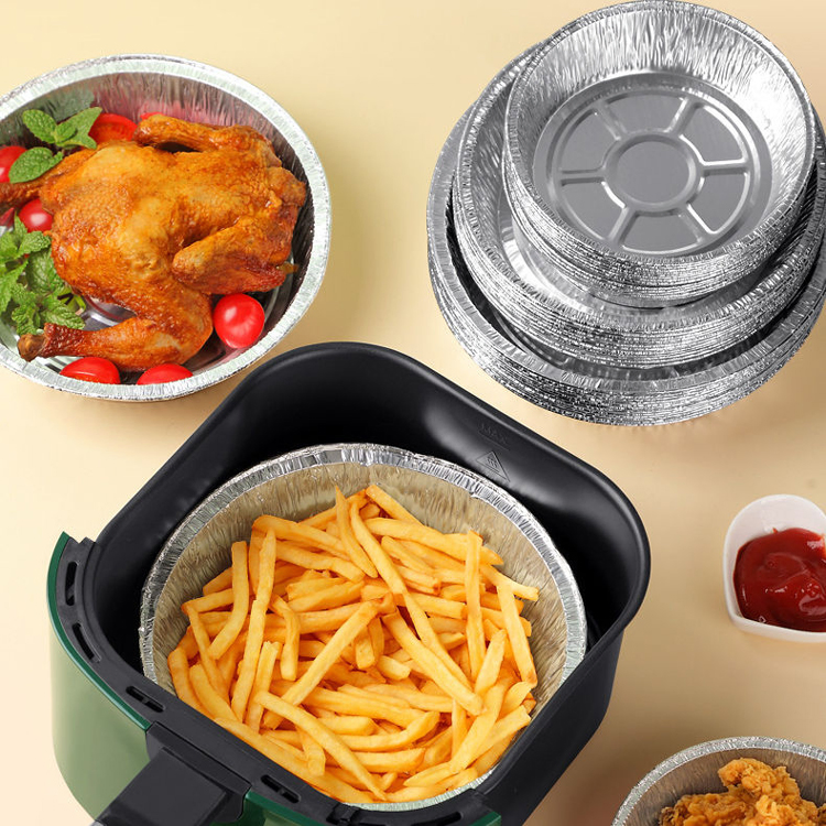 Disposable Silver Foil Food Platters Aluminium Foil Plates Fish Trays