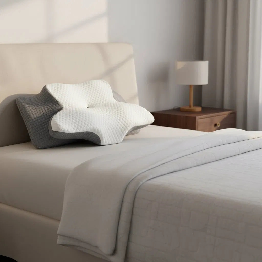 Ergonomic Orthopedic Neck Support Pillow for Back Side Sleeper Pillow