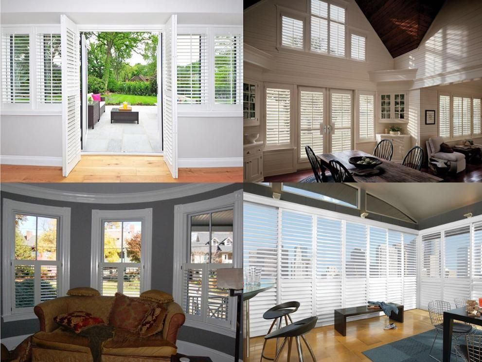 Custom Interior Plantation Blinds and Shutters for Windows