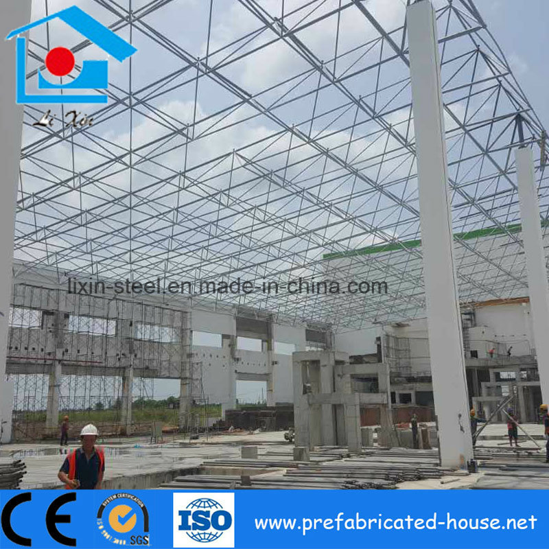 Portable Light Steel Structure Space Truss Framework Fabrication