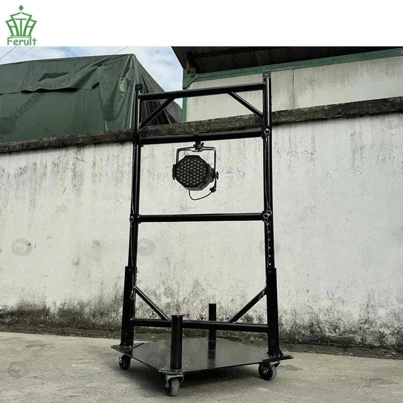 Lightweight Heavy-Duty Ladder-Style Portable Multi-Purpose Lighting Truss Stand with Ladder Design