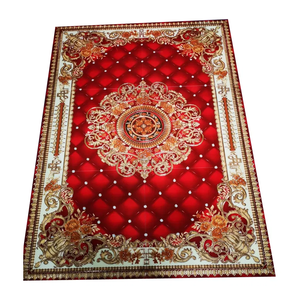 Beautiful Polished Crystal Carpet Tile for Living Room