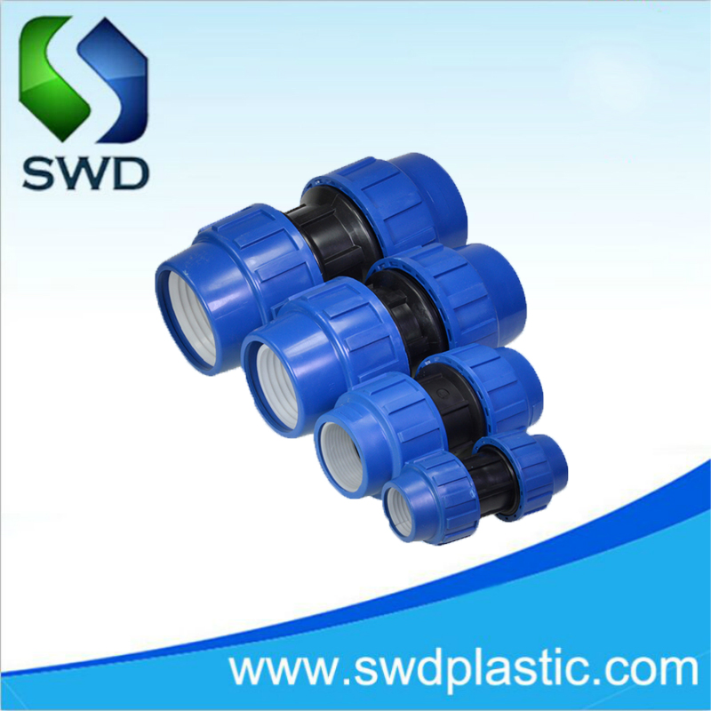 PP Compression Fittings End Cap Pn10 PP Pipe Compression Fittings