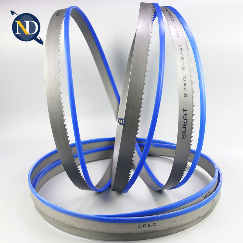 Биметаллическая ленточная пила для пилорамы с запатентованной технологией сварки