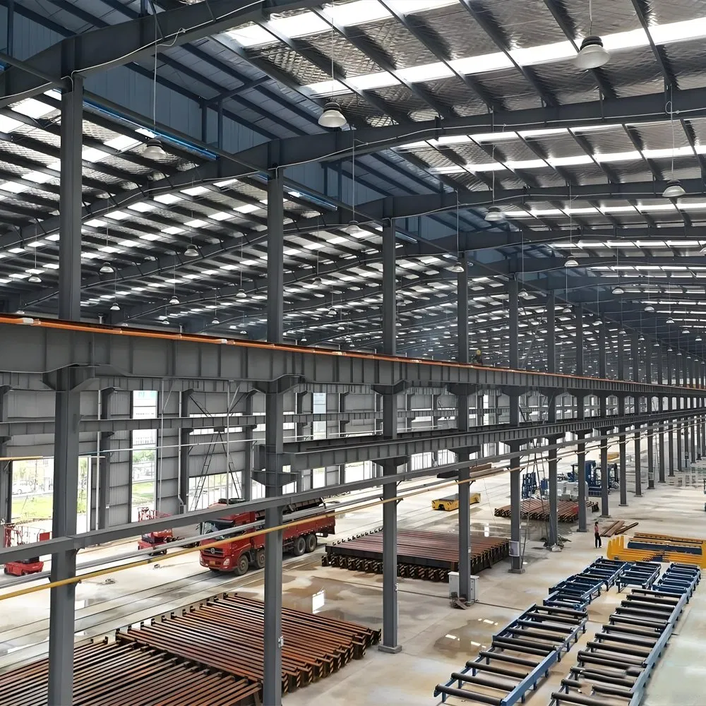 Factory-Prefabricated Aircraft Hangar Outdoor Steel Structure Garden Sheds Prefab Garage Warehouse for Workshop Application