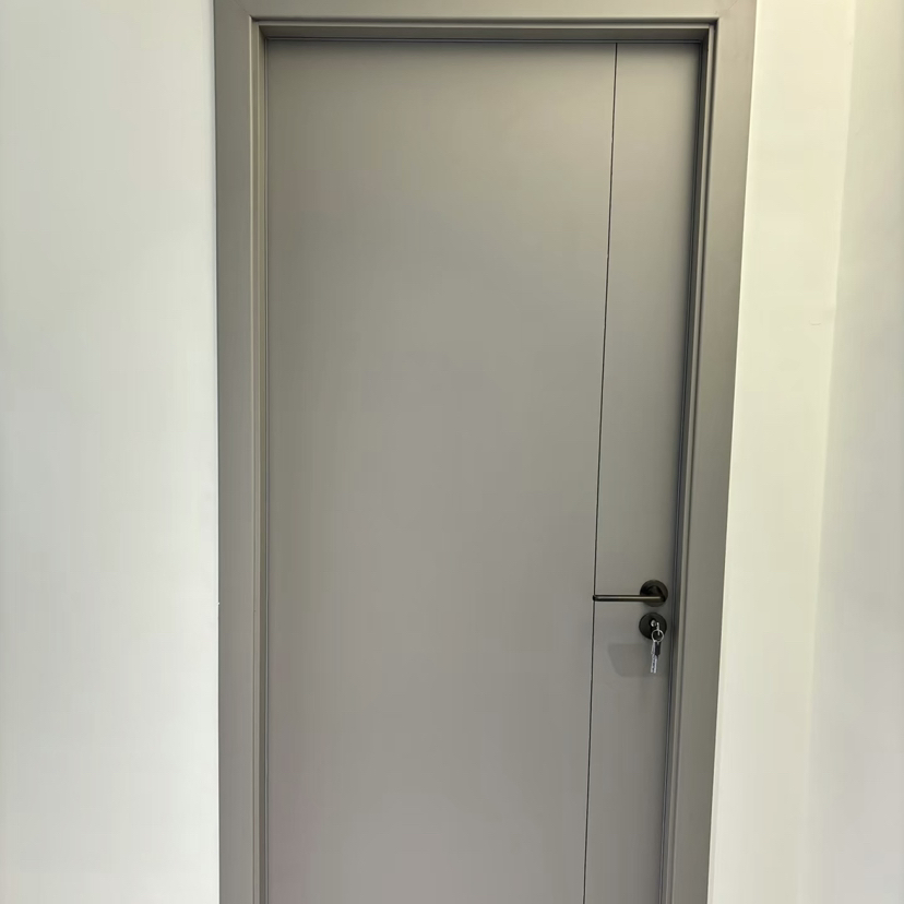 Modern Solid Wood Interior Doors for City Apartments