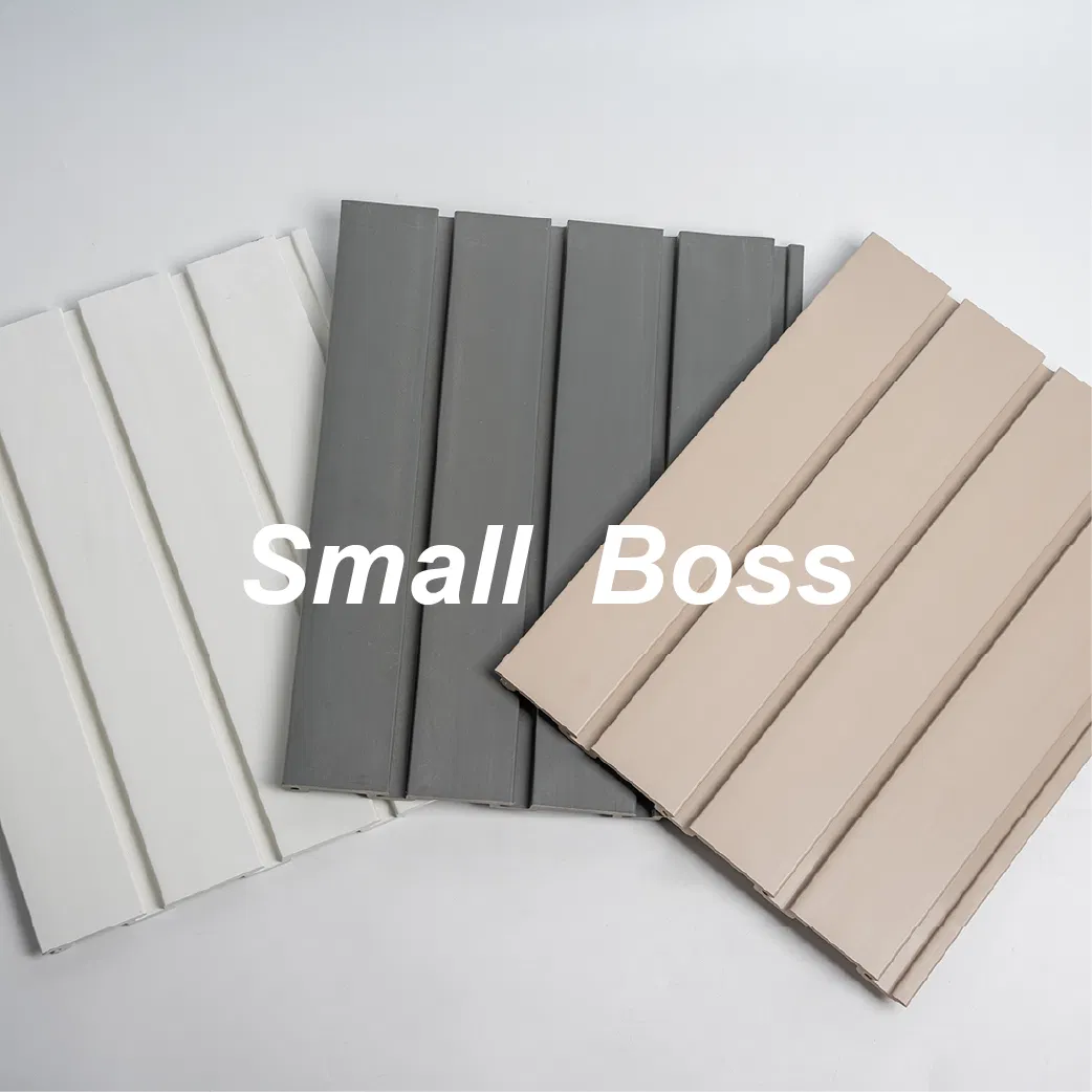 Factory Direct Sale Durable PVC Storage Board Display Slatwall Panel Foam PVC Decorative Mouldings