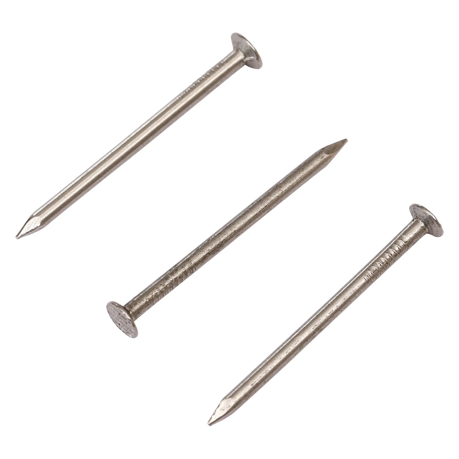 Q195 Polished or Galvanized Common Iron Nail for Construction 6′ ′
