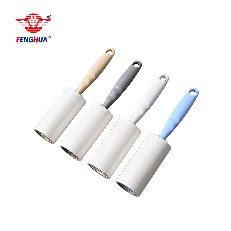 Household Manual Wide 4 Inches 30 60 90 Sheets Adhesive Tear Paper Sticky Pet Cat Dog Hair Remover Clothes Cleaning Lint Roller