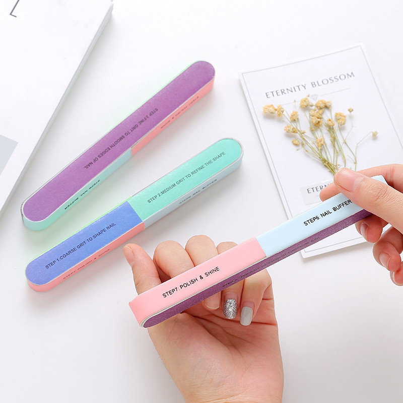 Grit Double Sided Nail Files for Acrylic DIP Nail Files