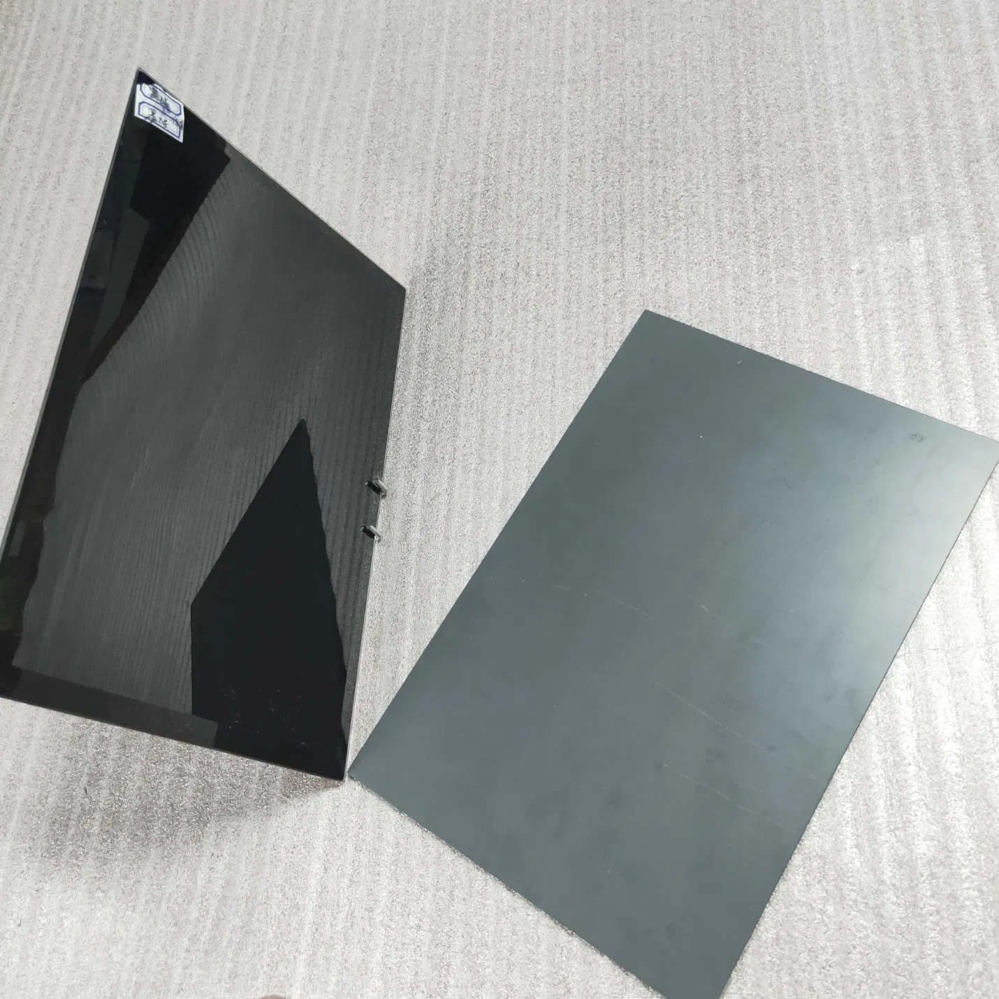 2.7mm Black Aluminium Mirror for Dressing and Decoration with Double Coated