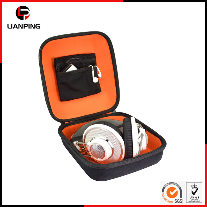 Чехол для наушников EVA ударопрочный с молнией