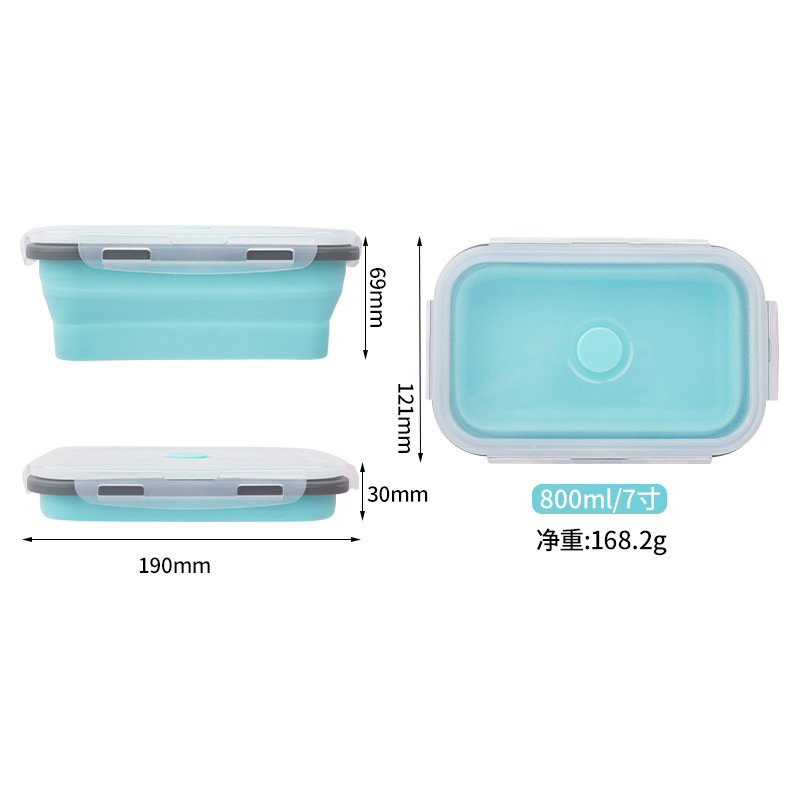Versatile Silicone Food Storage Containers for Mess-Free Meals