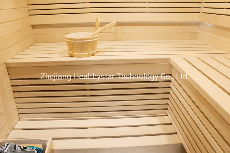 2 Person Modern Indoor Luxury Wooden Dry Infrared Sauna Room