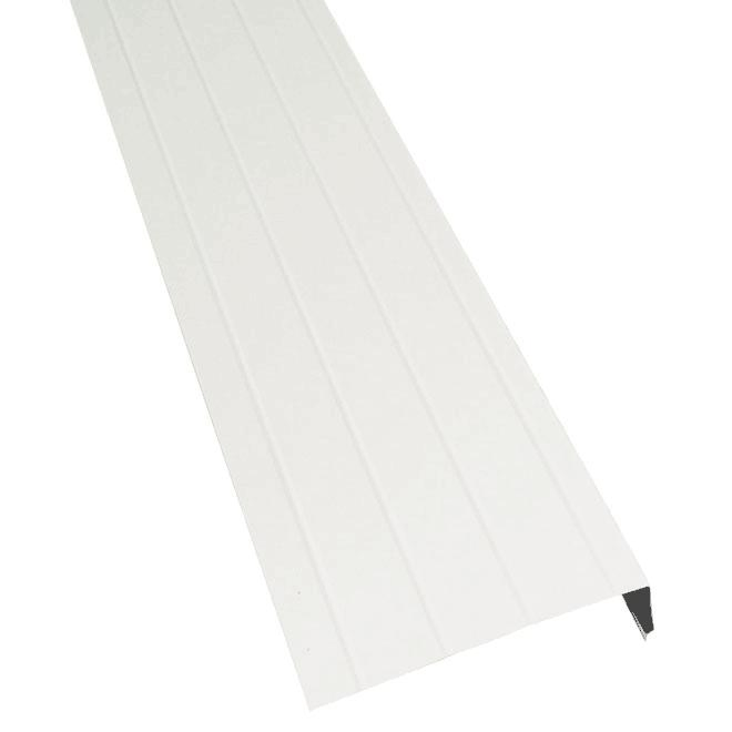 Black White or Customized Smooth Roof Aluminum Fascia for USA Market