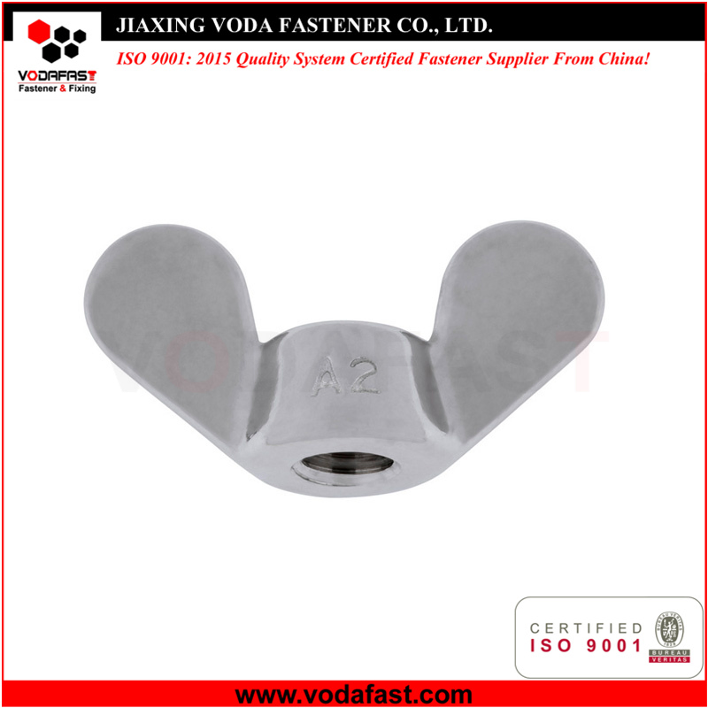 Гайка-бабочка из углеродистой стали с цинковым покрытием