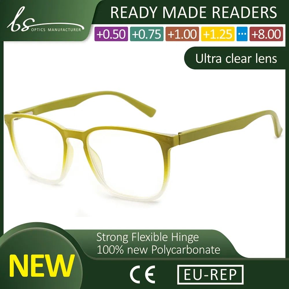 Sleek Ultra-Light Plastic Reading Eye Glasses Used for Academic Pursuits