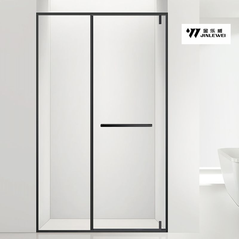 New Fashion High Quality Modern Bathroom Glass Shower Door with Seal Strip
