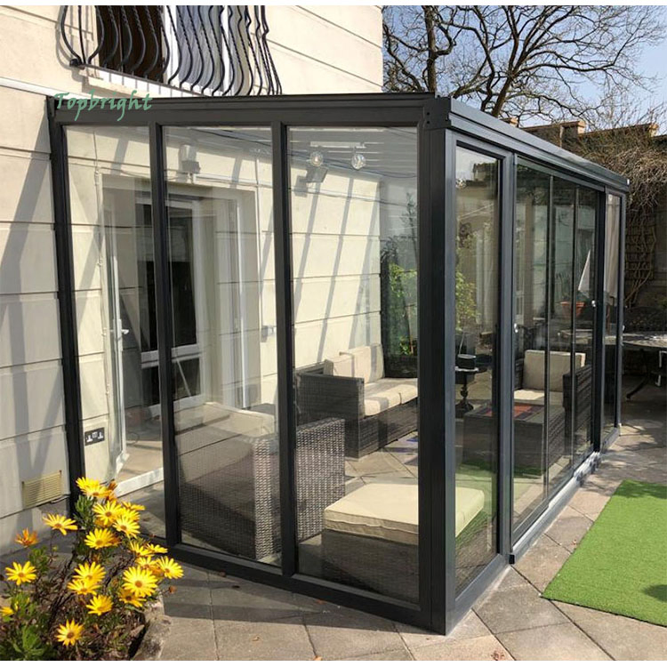 Durable Enduring Dustproof Tempered Glass Sunroom for Apartment
