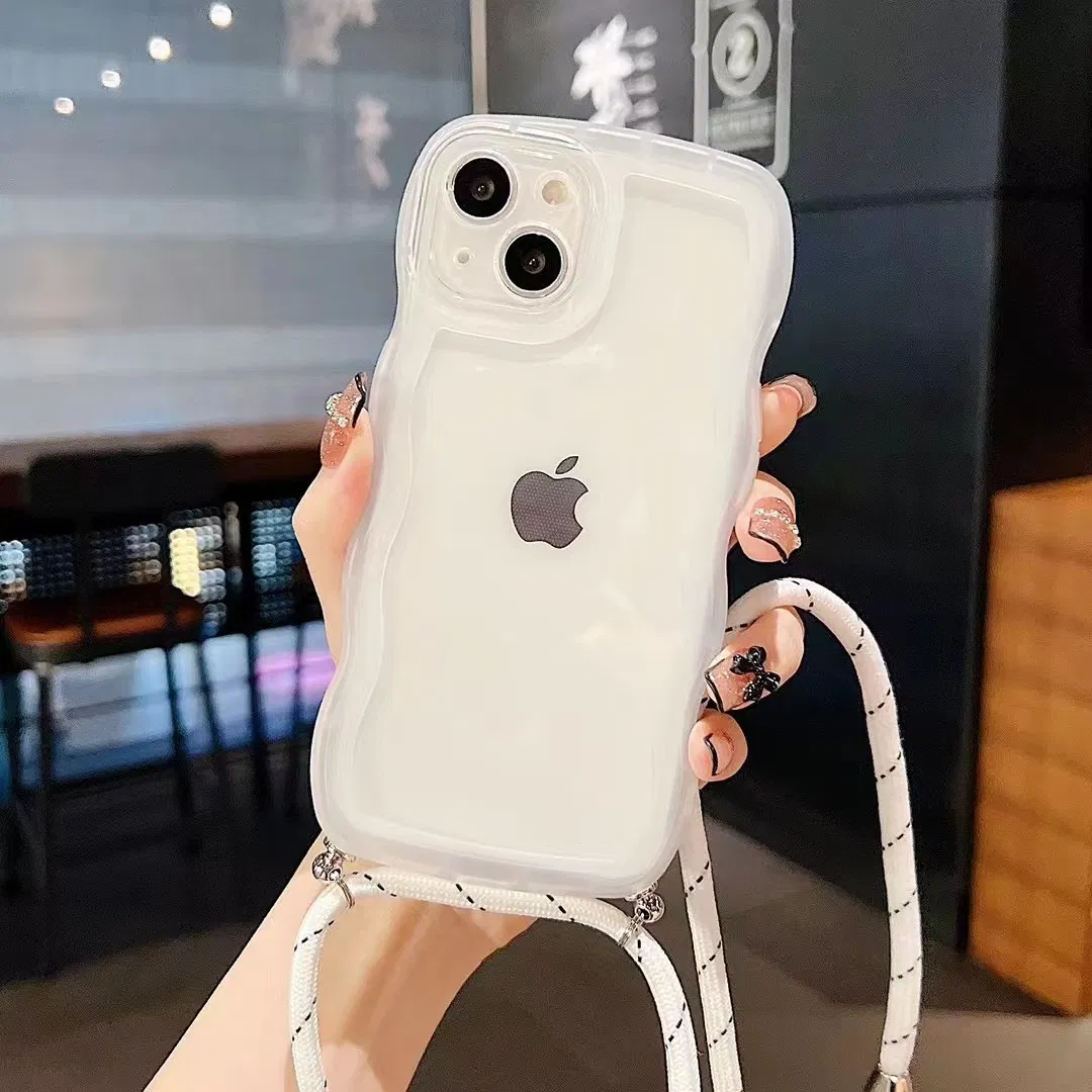 Чехол для iPhone 16 PRO Max с ремешком Design Wave