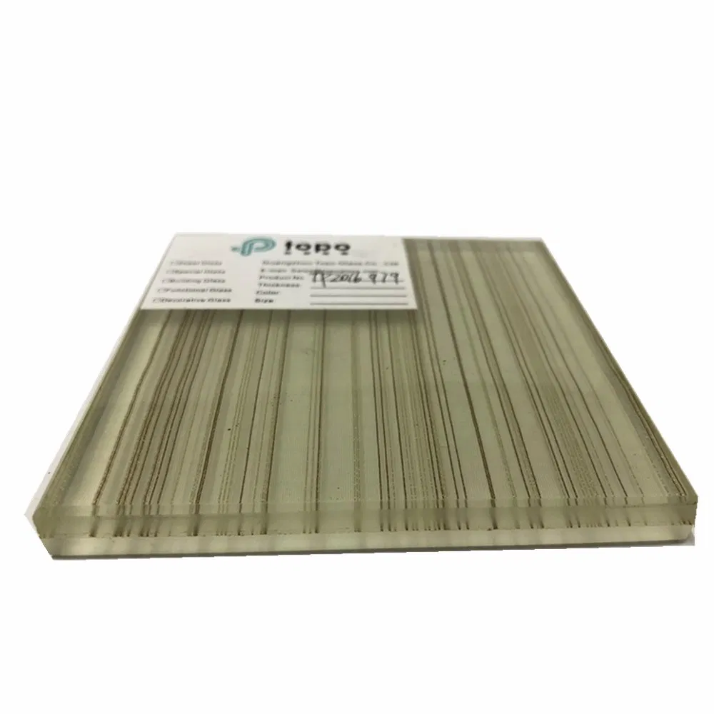Top Quality Guangzhou Laminated Wire Glass (PLW-TP)