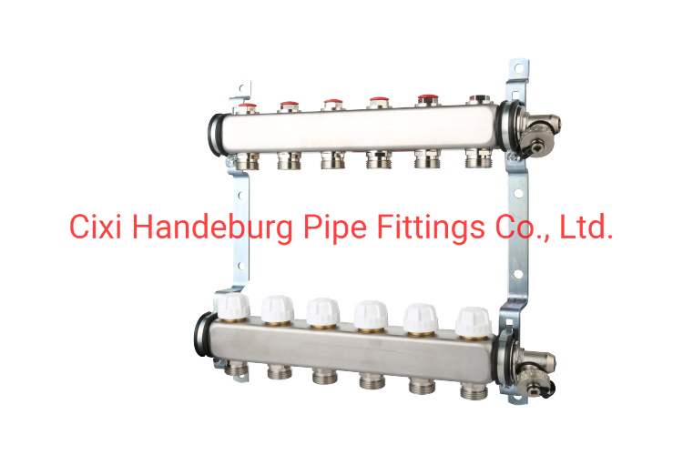 Stainless Steel 304 Water Manifolds with Thermostatic, Hydronic Manifold