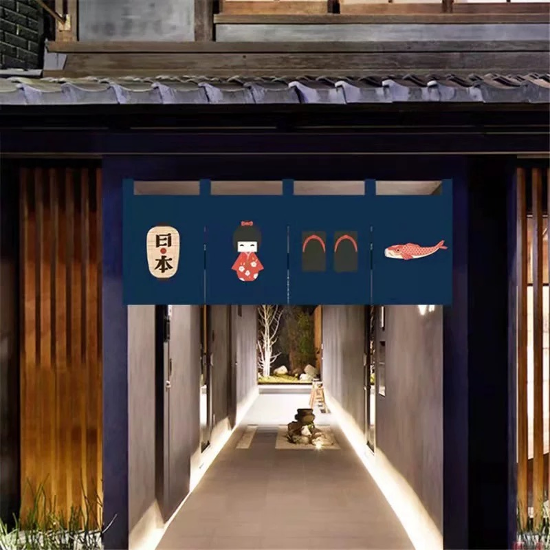 High Quality Half Short Fabric Shower Curtain Home Window Door Curtains