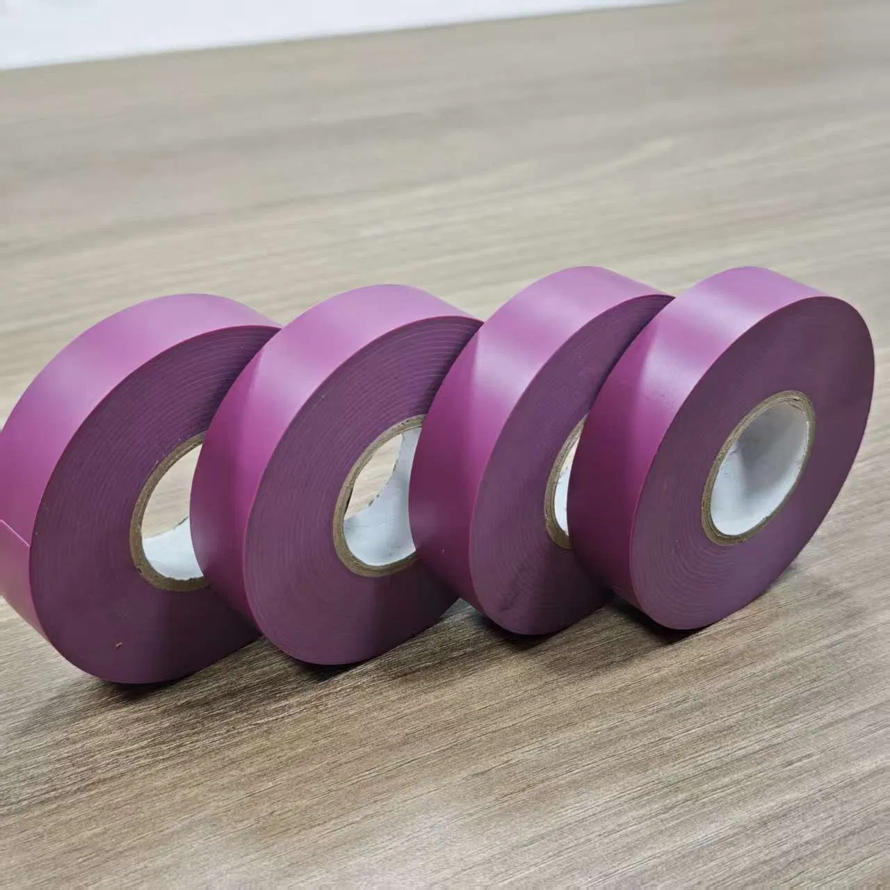 Abrasion Resistant Purple PVC Electrical Tape for Heavy Machinery