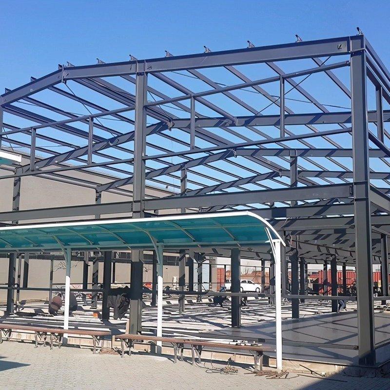 High Quality Prefabricated Steel Warehouse Workshop Customize Prefab Steel Frame Apartment Building