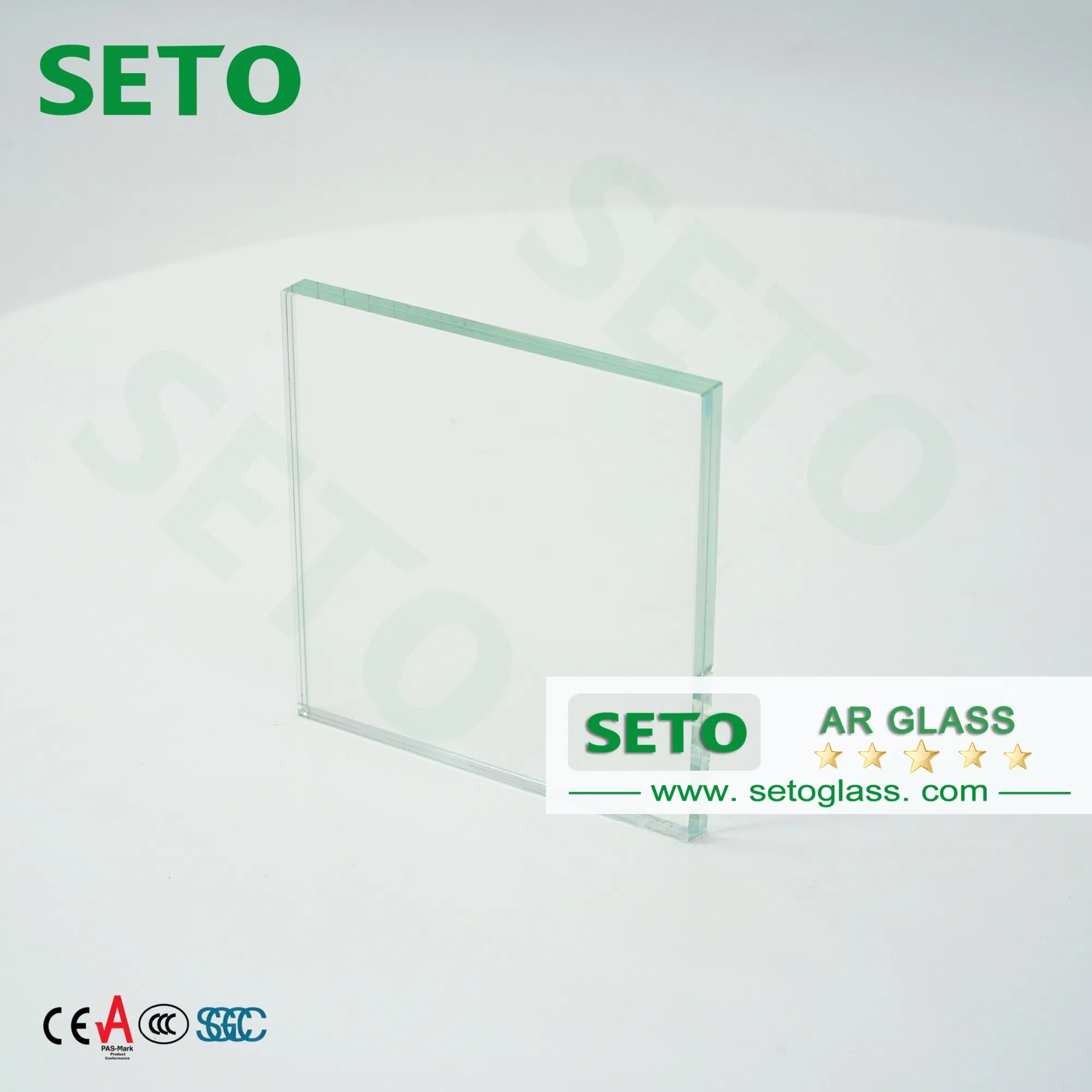 OEM Tempered Glass with Ar Coated Glass for Display Application High Transmittance Glass