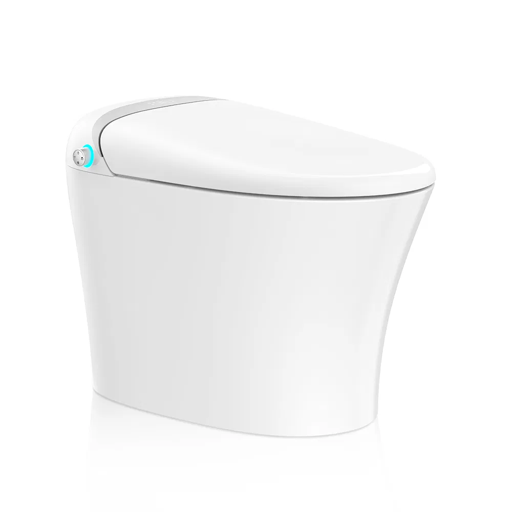 Modern Female Washing Flush Even Power off One Piece Smart Toilet